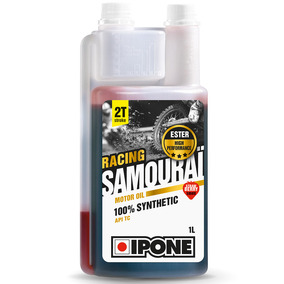 Ipone 1L Samourai Racing Strawberry 2 Stroke Synthetic Engine Oil