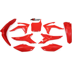 RTech Honda CRF250R 14-17 CRF450R 13-16 Red Plastics Kit