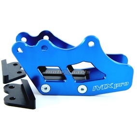MX Pro Suzuki RM/RMZ/RMX/DRZ Yamaha WRF/YZ/YZF Early Models Blue Alloy Rear Chain Guide